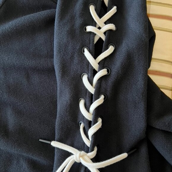 Alice + Olivia Black Cotton Sweater size XS - Picture 7 of 7